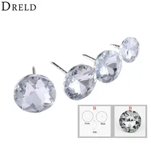 Tacks Furniture-Accessory Buttons Wall-Decoration Nails Crystal-Upholstery DRELD Pins