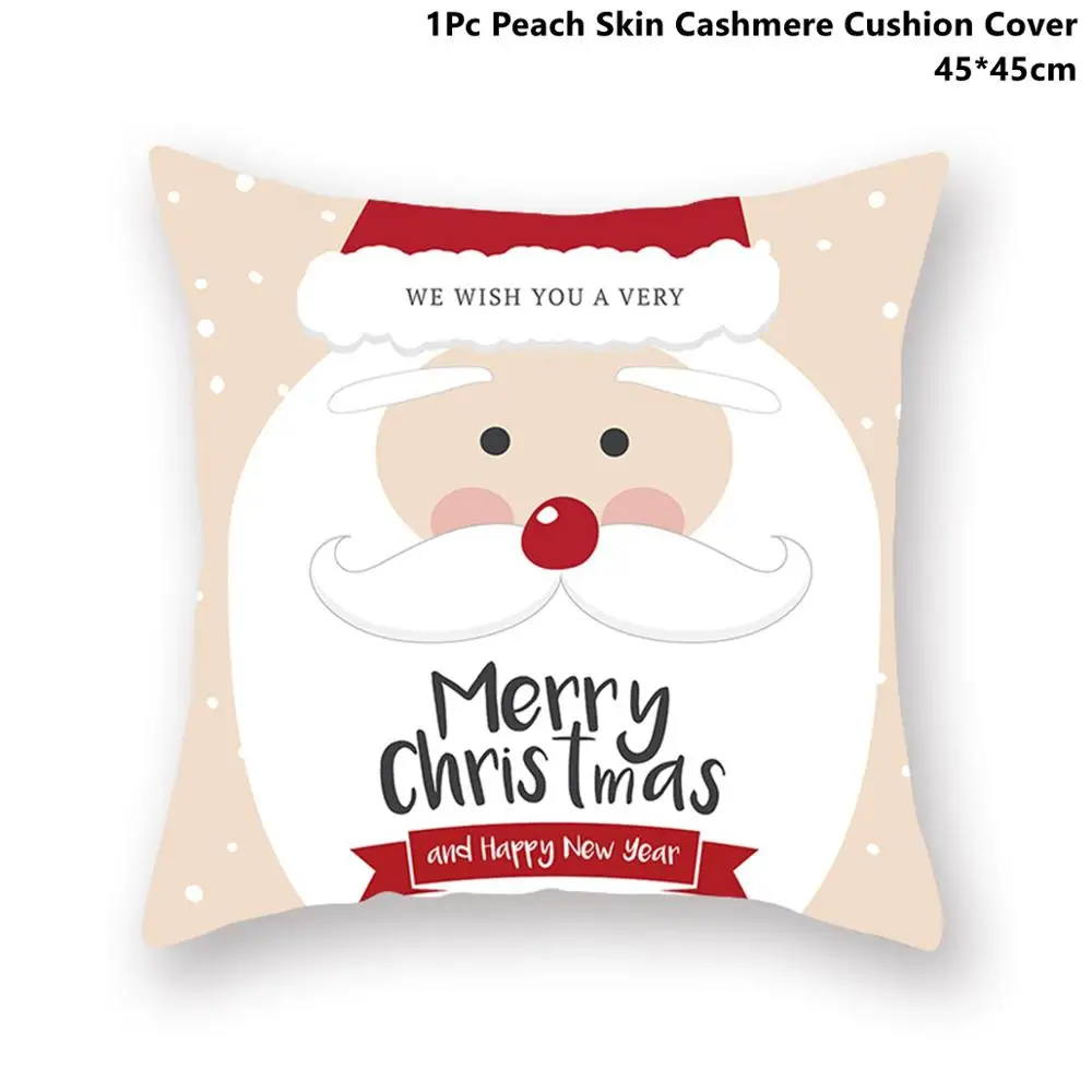 Xmas Pillowcase 20 Taoup мультяшная Рождественская наволочка, рождественские украшения, Рождественское украшение для дома Noel, новогодние подарки для детей Navidad - Цвет: Xmas Pillowcase 20