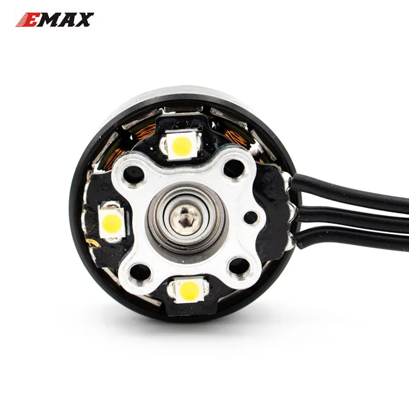 Новейший EMAX 2306 1700KV 3-6S 2400KV 3-4S CW резьба светодиодный бесщеточный двигатель для RC Дрон FPV гоночные Запчасти Аксессуары