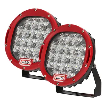 

1/2 Pcs 105W/300W 7-inch Truck Round Spotlight LED Fog Spotlight and Round Work Lamp Dustproof Shockproof Long Service Life