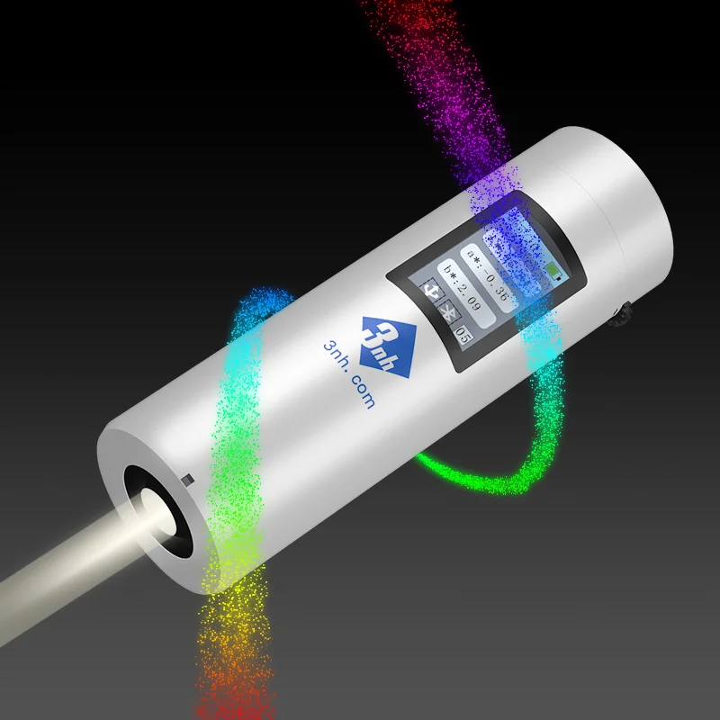 3nh Professional ColorReader CR2 Bluetooth 5.0 with APP colorimeter dual optical path sensor and full-spectrum light 400～700nm