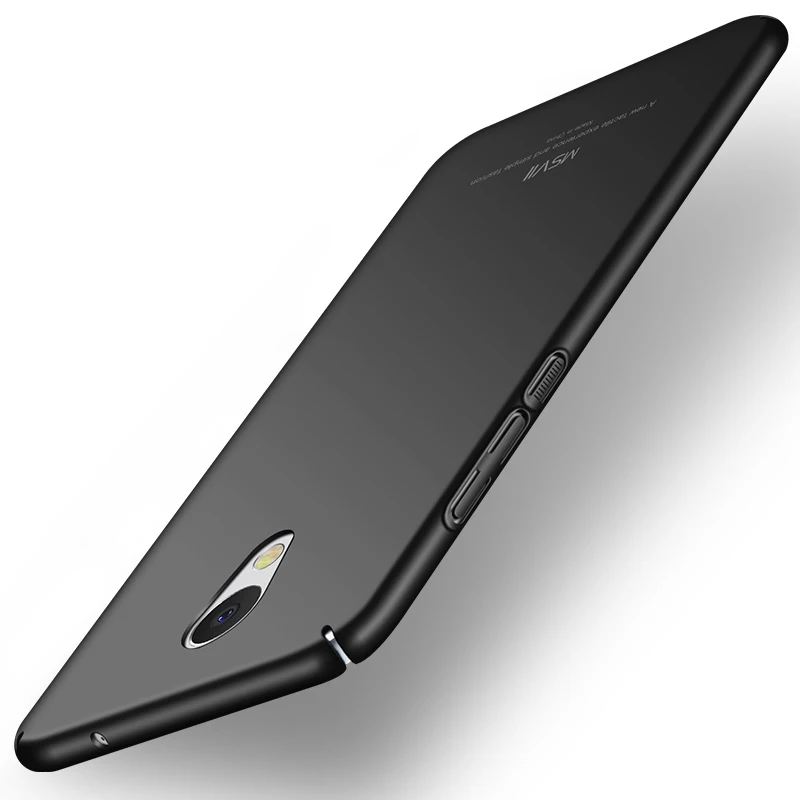 MSVII для Meizu M5 Mini чехол матовый Жесткий Тонкий на заднюю панель Модный корпус M3s