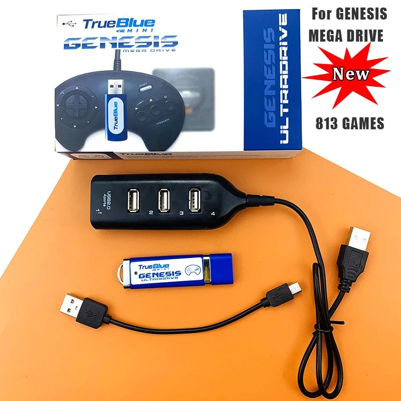813 игры Тру Блу мини Ultradrive пакет для Genesis/для MegaDrive 2019 Новое поступление 2