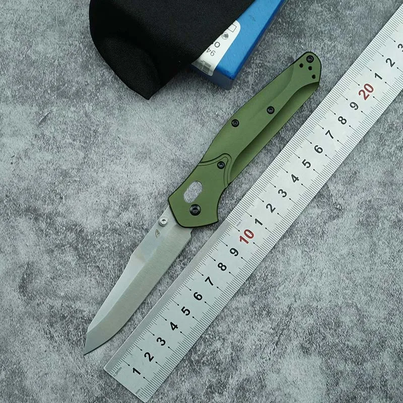 

Синий жесткий ящик BM940/940BK, складной нож Mark S30V, лезвие, рукоятка из алюминиевого сплава, инструменты для кемпинга, охоты, выживания, кухни, повседневного использования