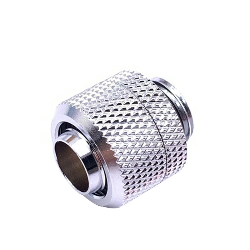 Macio da Compressão do Tubo para o Sistema de Refrigeração da Água do Computador Através da Junção Encaixe Computador Aperte Rapidamente Reta 10x16mm g1 - 4 do 7 água do computador aperte rapidamente através da junção reta 10x16mm