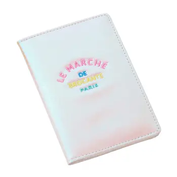

Shining Embroidery Passport Case Travel Ticket Card Pouch Passport Holder Bag E5BC