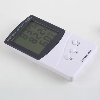 

2019 LCD Digital Indoor Outdoor Dual purpose Thermometer + Hygrometer Hot Selling