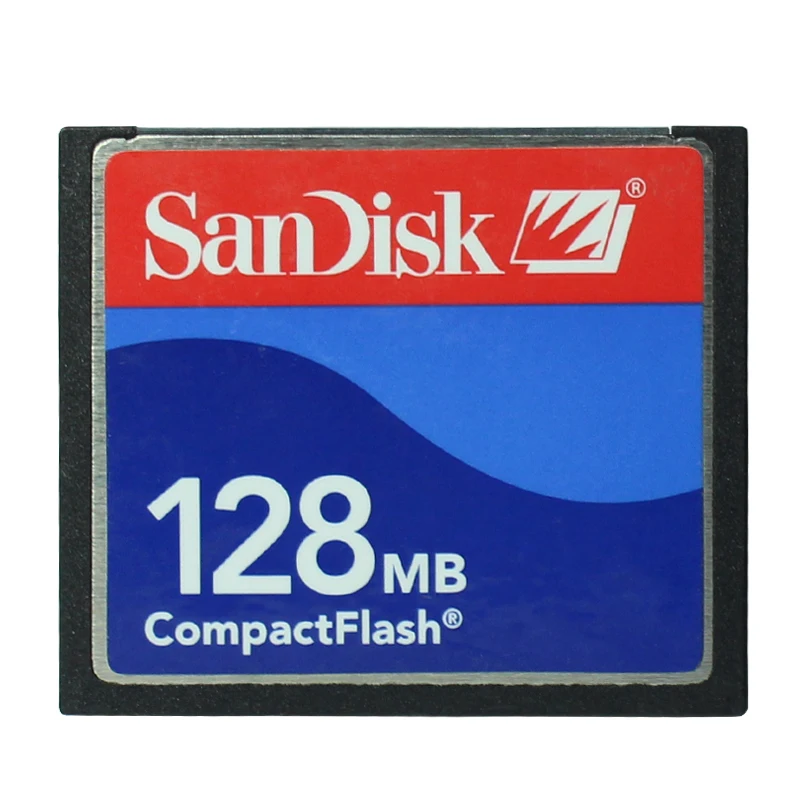 Оригинальная карта памяти sandisk CF 64MB 128MB 256MB CompactFlash карта памяти CF