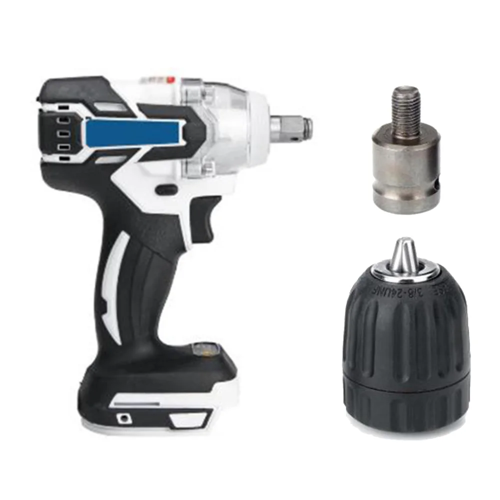 

128V 1280W Brushless Electric Impact Wrench Drill 240-520NM Torque Adjustable