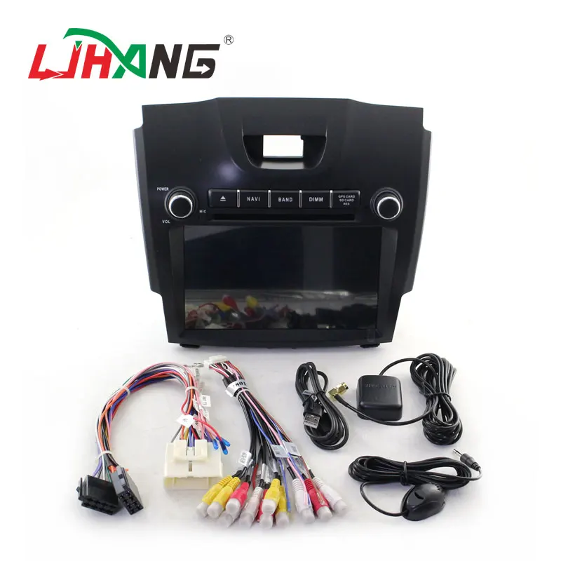 Автомобильный DVD плеер LJHANG 2 Din Android 10 для CHEVROLET Holden S10 TRAILBLAZER ISUZU D MAX автомобильный