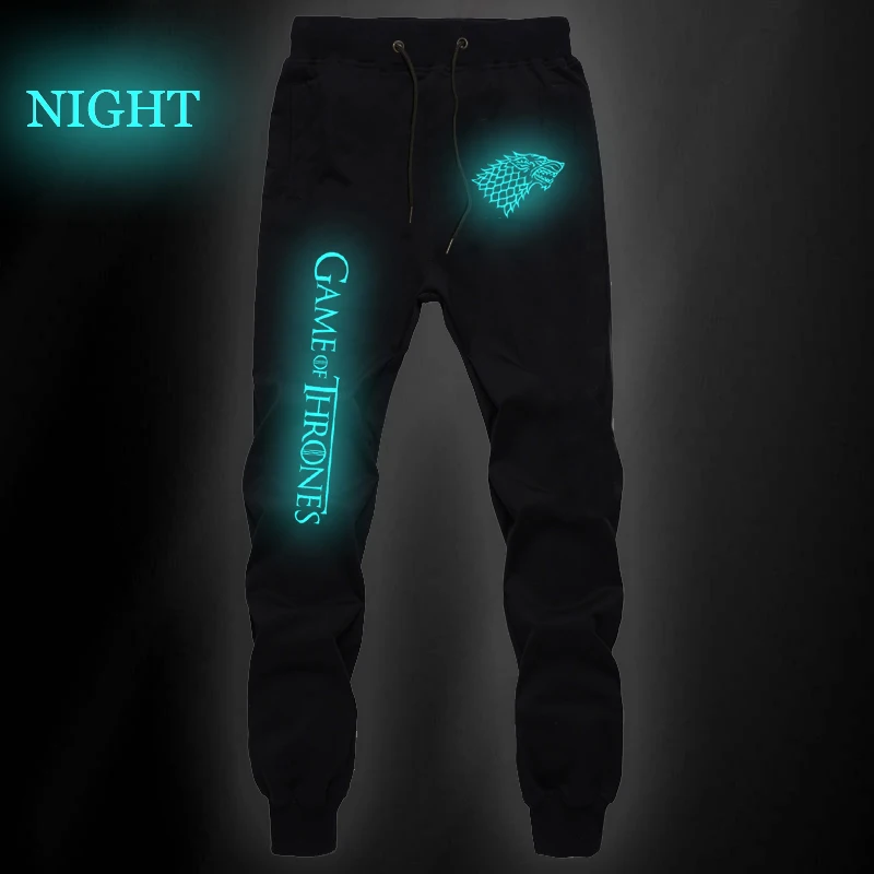 Pants 2 Уличная одежда «Игра престолов», длинные штаны, мужские спортивные штаны в стиле Харадзюку, хлопковые свободные брюки для мальчиков, осенние длинные штаны в стиле хип-хоп - Цвет: Pants 2