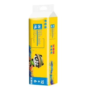 

New Arrival 18PCS Toilet Paper Disposable Portable Facial Tissue Health Cotton Roll Paper Face Cleaning Paper Towel Tissue