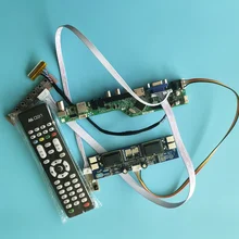 Kit HT190WG1-600/100/101/102/601/602 Controller Board 1440x900 VGA AV HDMI-compatible TV USB LCD 4 lamps LED Panel Monitor