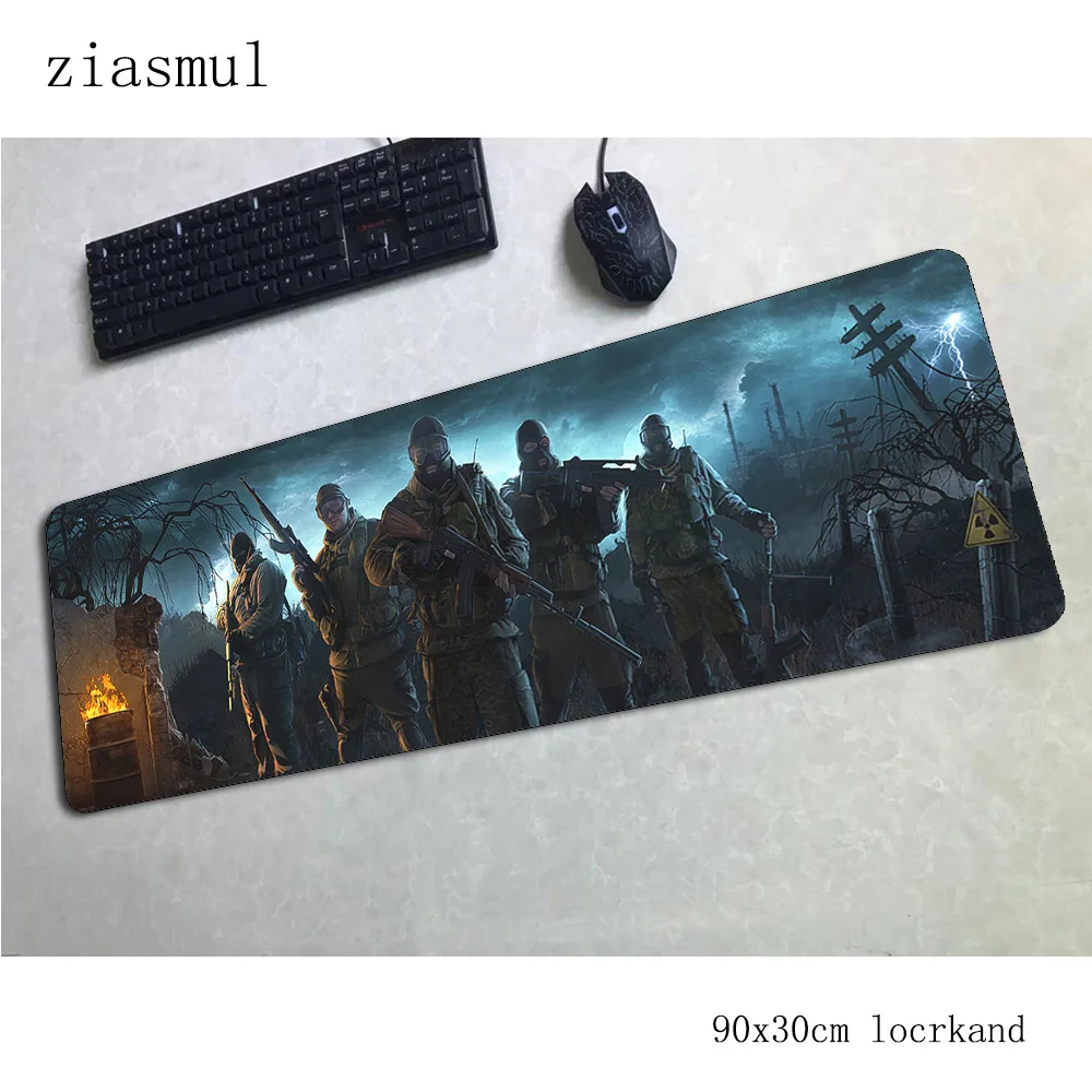 Коврик для мыши stalker 90x30 см компьютерный коврик для мыши модный коврик для мыши подарок на Хэллоуин Коврик Для Мыши Эргономичный гаджет офисные настольные коврики