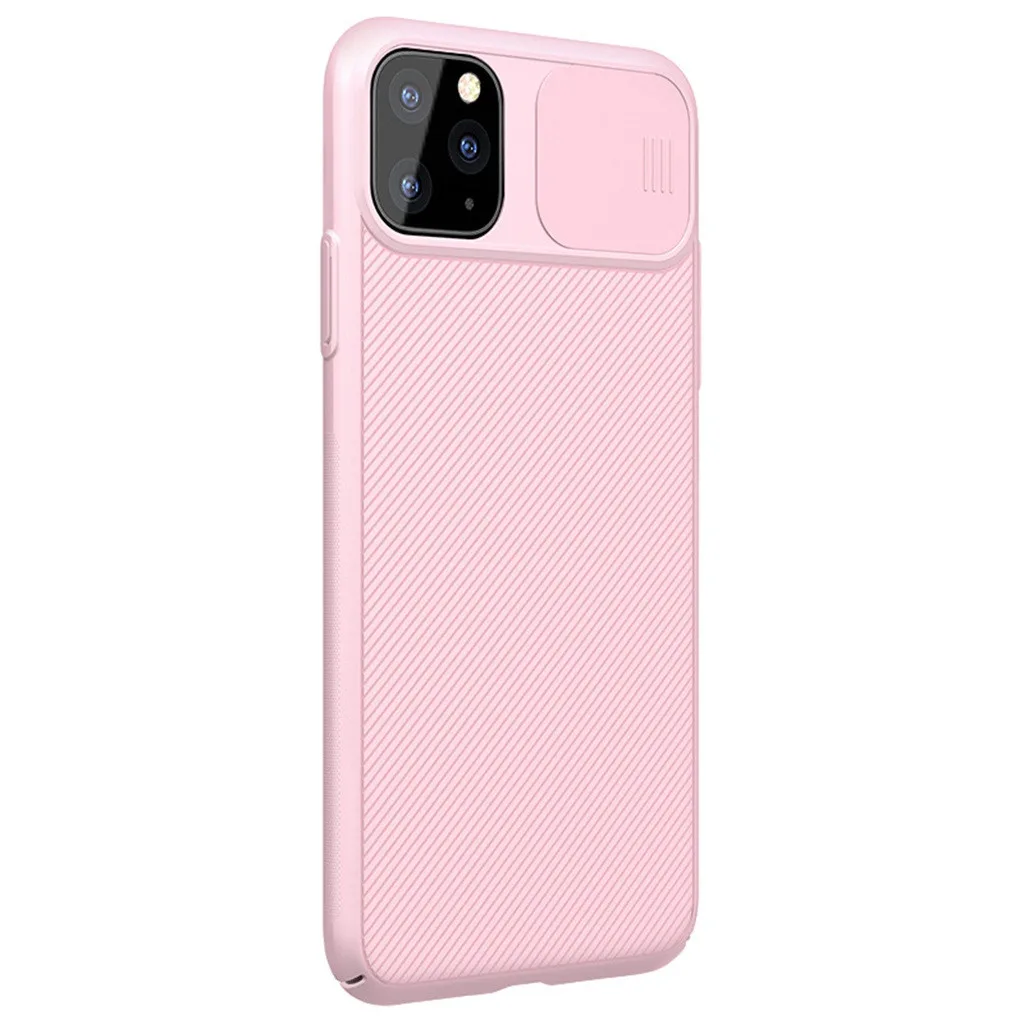 Из искусственной кожи чехол слайд-камера Крышка для iPhone 11/11 Pro/11 Pro Max 5,8 6,1 6,5 дюймов защитный чехол для объектива