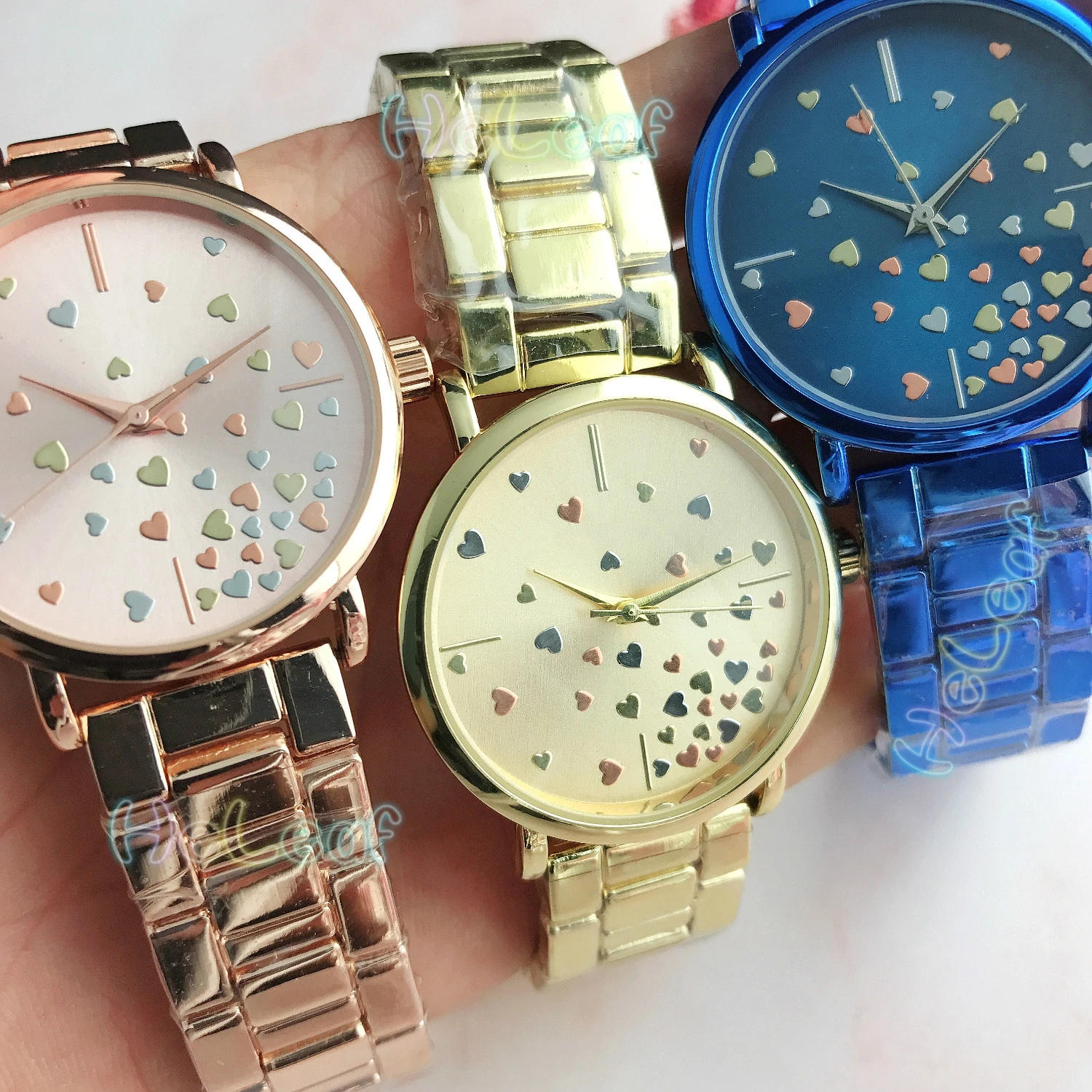 Роскошные Брендовые женские часы со звездами, Лидер продаж, женские кварцевые часы из серебра и золота, женские часы Montre Femme Relogio Feminino