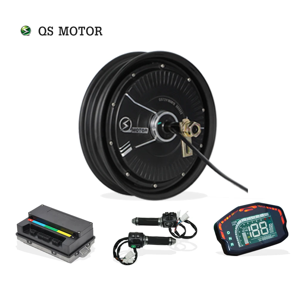 US $135.00 SiAECOSYS QSMOTOR 10x215inch 2000W 48V 35kph Hub Motor with EM50SP controller and kits for low speed high torque Electric Scoot