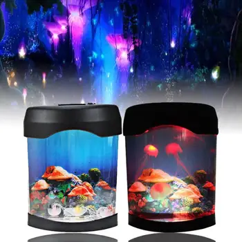 

LED Synthetic Jellyfish Night Light Aquarium Water Tank Christmas Decoration
