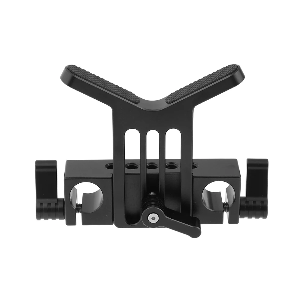 

Kayulin Lens Support 15mm Rod Clamp Rail Block for DSLR Rig Rod Support Rail System