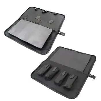 

Fishing Bags Multi-Purpose Fishing Tackle Nylon Handbag On For Fish Alarm Buzz Bar Pole Portable Zipper Storage Bag Waterproof