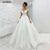 LORIE Princess Wedding Dress off The Shoulder 3D Lace Appliques Boho Bride Dresses Vestido De Novia Customized Ball Gowns 2022 1