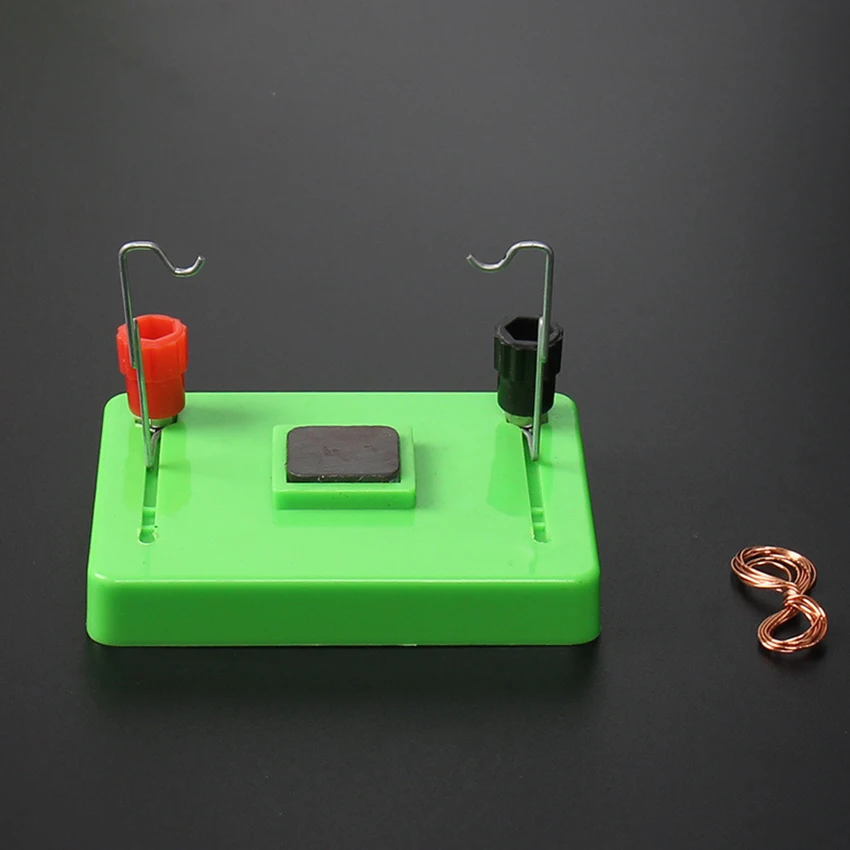 Motor Model Physics Experiment Aids Educational Toy ABS Electromagnetic Swing Teaching Instrument for Middle School Physics