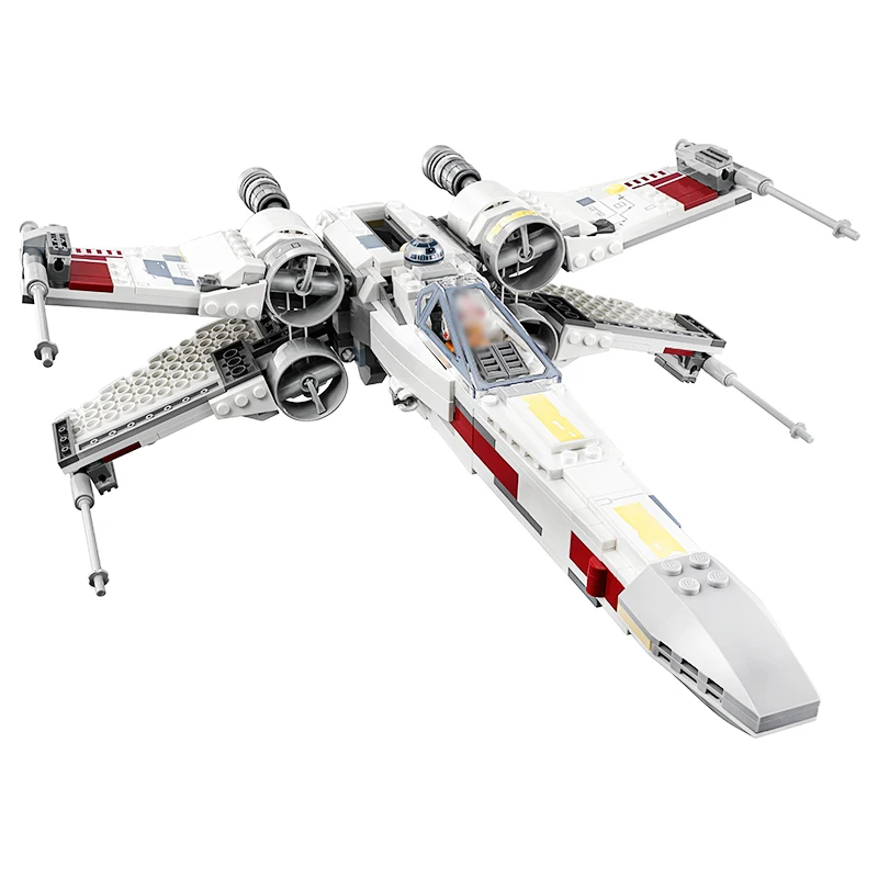 05039 X Wing красный истребитель с пятью звездами 1586 шт. совместимый 10240 81041