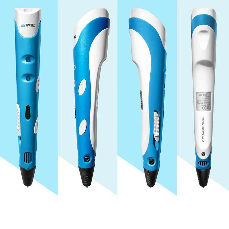 myriwell 3d ручка для рисования 1 75 мм ABS / PLA нить 3д pen pens Предназначен детских подарков 3