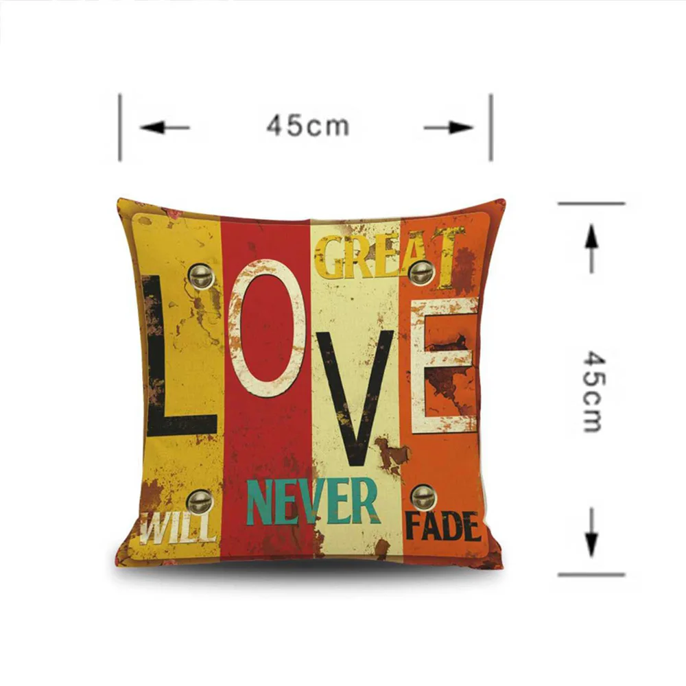 SOLEDI LOVE HOME Creative Sofa Cushion Cover Office Car Bar Cartoon Throw Pillow Cases Bedding Hotel 45*45cm Chair Bedroom