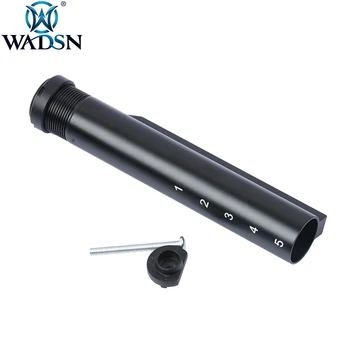 

WADSN 6 Position Stock Pipe Metal Buffer Tube For Airsoft AEG M4/M16 Air Gun Hunting Accessories