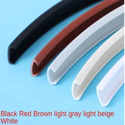 Multi - Size Soft PVC Edge Banding Veneer for Furniture, Various Colors Available (White)
