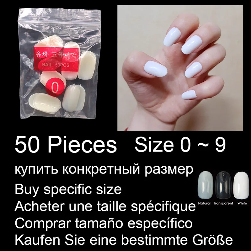 

Buy Certain Sizes Of Short Ruond False Nails Full Cover Nails Size 0 1 2 3 4 5 6 7 8 Available 3 Colors Fake Nail For Nail DIY