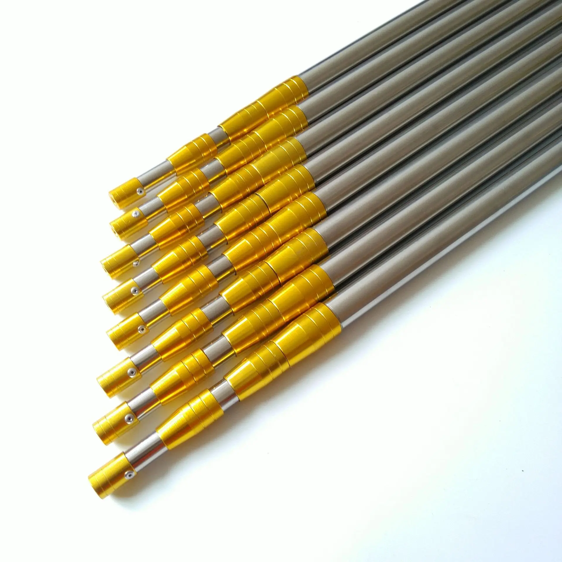 

Stainless Steel Reinforced Fishing Rod 2-3-4-5-6-7-9 M Telescopic Harpoon Rod Picking Rod Support Fish Brail Rod