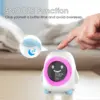 Kids Alarm Clock Digital Wake Up Clock with 5-Color Changeable Night Light Indoor Temperature Nap Timer Baby Children’s Sleep ► Photo 3/6