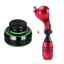 Professional Tattoo Set Rotating Tattoo Machine Pen Rocket D3 and Aurora ITattoo Power Supply