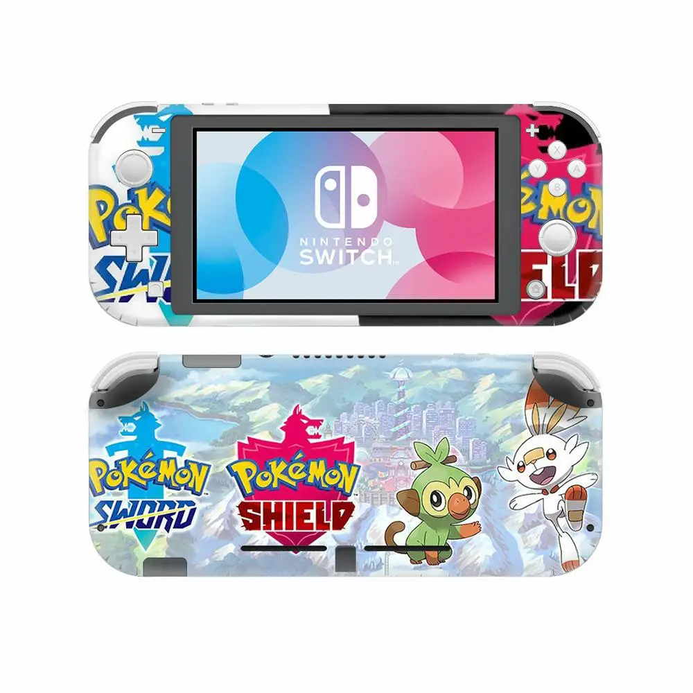 YSNSL0068 Наклейка-накладка Pokemon Go Sword Shield nintendo Switch для nintendo Switch Lite kingd Switch Lite, Виниловая наклейка для кожи - Цвет: YSNSL0068