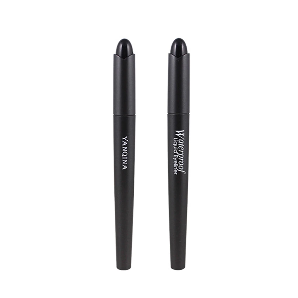 Водонепроницаемая черная жидкая Подводка для глаз карандаш модная долговечная быстросохнущая Косметика для макияжа леди инструмент для красоты