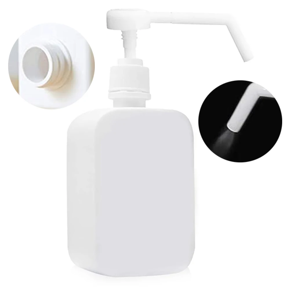 Refillable 500 ML Foam Soap Dispenser White Plastic 