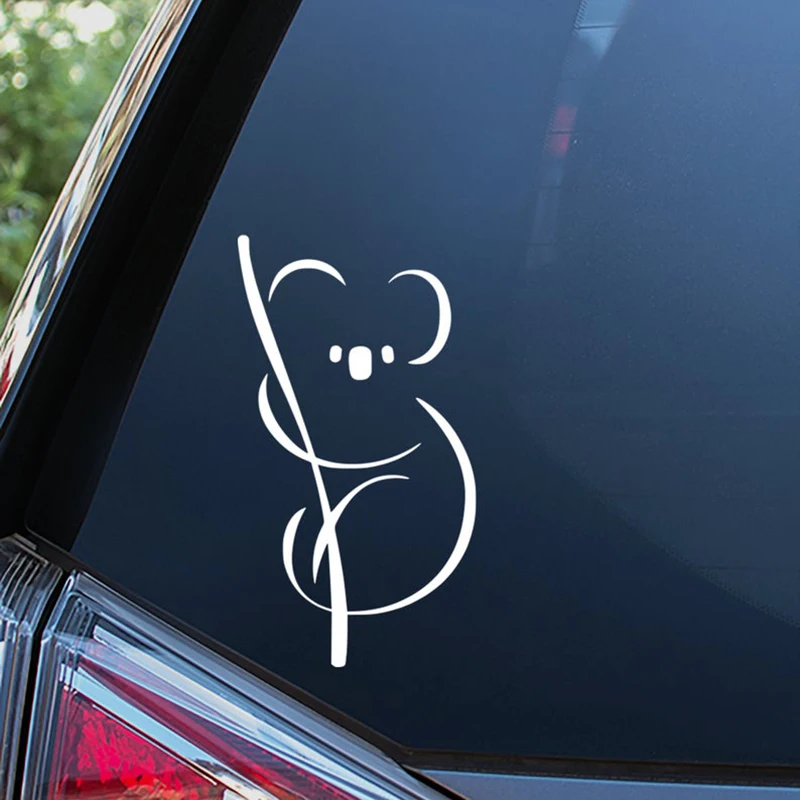 Black/white Koala Bear Sticker Window Decal Vinyl Art Pattern Art Car