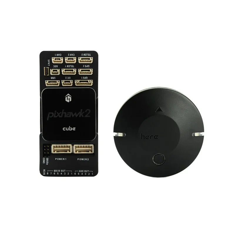 

Cube Pixhawk2 Autopilot Flight Controller Open Source + Here2 GPS For Fixed-Wing Drone Multi-rotors