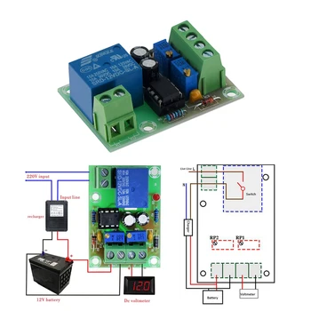 

12V Battery Charging Control Board XH-M601 Intelligent Charger Power Control Panel Automatic Charging Power