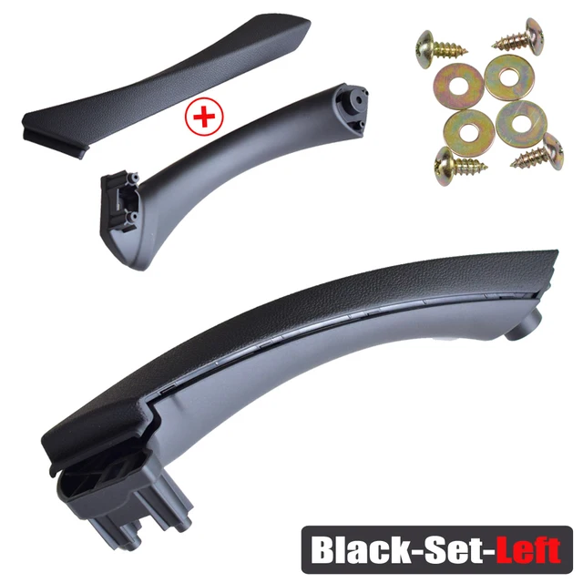 Poignée De Porte Latérale En Cuir Pour Série 5, Côté Droite Poignée Intérieure De Rechange Pour F10 F11 F18 520 523 525 528 530 535 2010 2017 Droite Noire 85311062