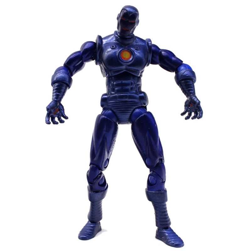 

Limited Edition 3.75" Blue Ironman PVC Model Toys Movable Joints Comic Figure Toys for Kids' Gift