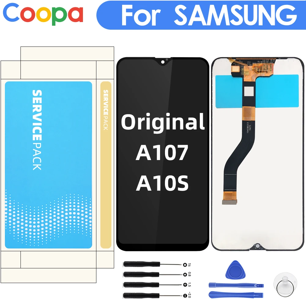 Оригинальный ЖК дисплей 6 2 дюйма для Samsung galaxy 2019 A10s дигитайзер A107/DS A107F A107FD