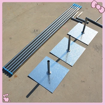 

3×6M Stainless Steel Pipe Wedding Backdrop Stand Background Pole Road For Wedding Event/Party Decoration