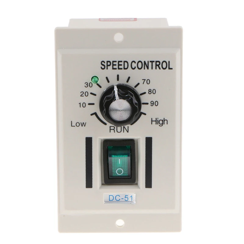 

1 X AC 220V Motor Speed Control Controller For DC 0-90V 0-110V 0-180V Adjustable