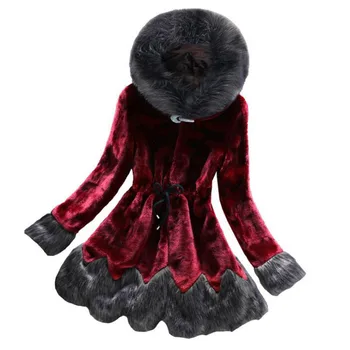 

Winter Short sheepskin coat female fur coat manteau femme hiver fourrure faux fur collar mink imitation fur plus plus size 6XL