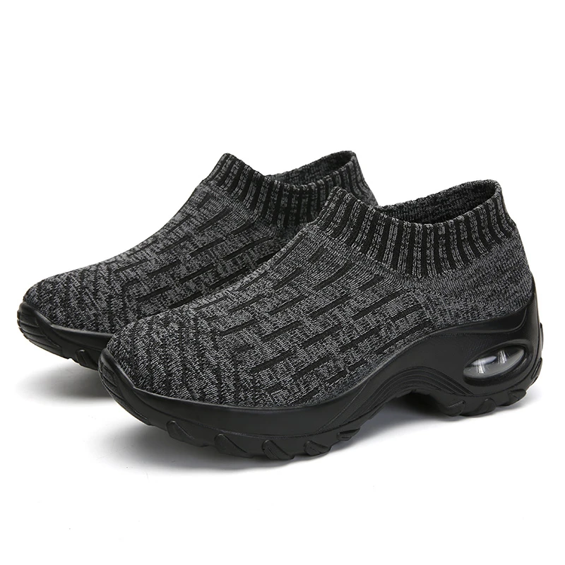 Women Tennis Shoes Ladies Wedge Platform Sneakers Comfortable Breathe
