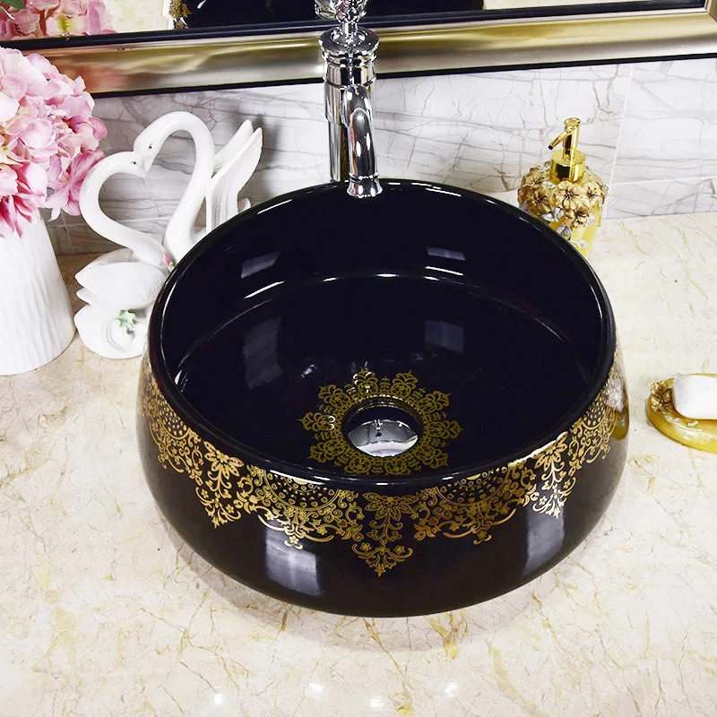 black wash basin  (2)