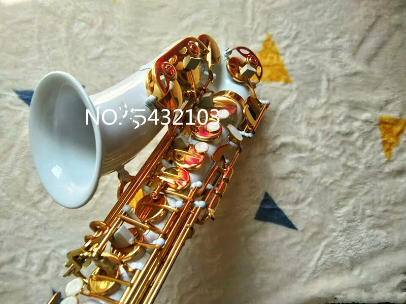 Бренд L&K альт саксофон профессиональный E плоский Saxofone белый золотой ключ Музыкальные инструменты имитация надписи